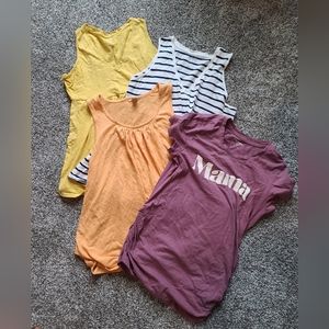Old Navy 3-pack maternity shirts